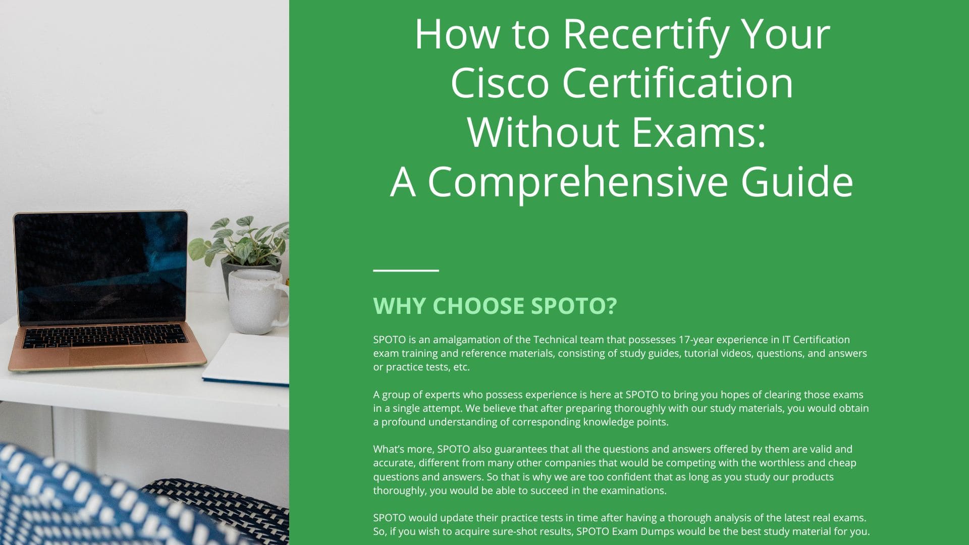 How to Recertify Your Cisco Certification